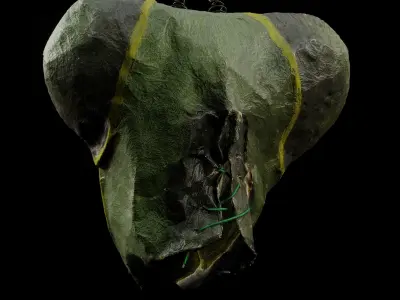 Praying Mantis Mask - 3D Scan Free 3D model