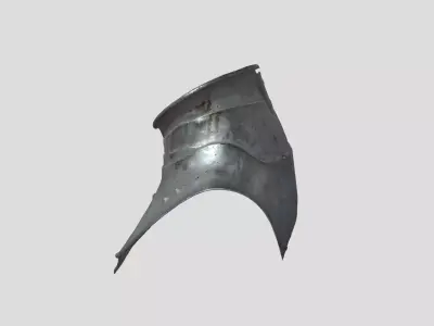 Ancient Round Shield 3D model