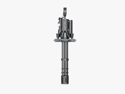 Minigun A134 3D model