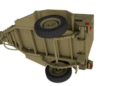 Military Generator 3D model