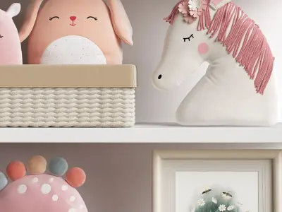 Kids Room Decor 134 3D model