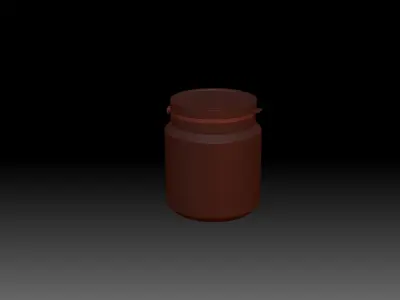 Pill box Free 3D model