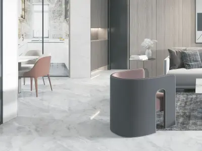 Guest Modern Panoramic Restaurant 3D model