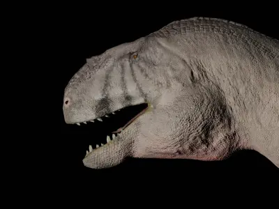 Titanovenator Kenyan Giant Abelisaur 3D Model Low-poly 3D model