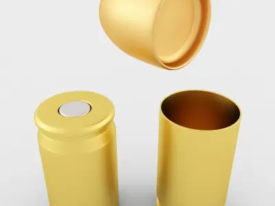 380 ACP Cartridge 3D model