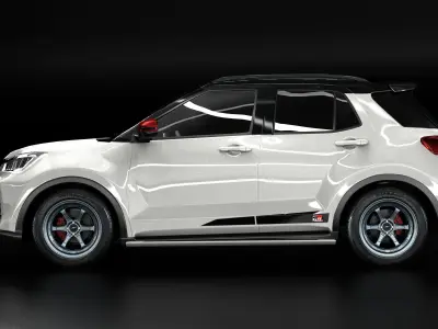 Volk Rays TE37 Rally Spec II 3D model