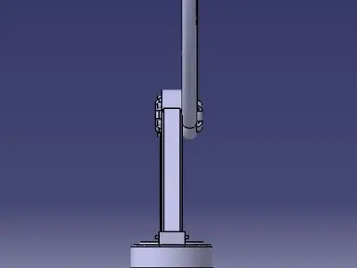 6 axis robot using catia 3D model