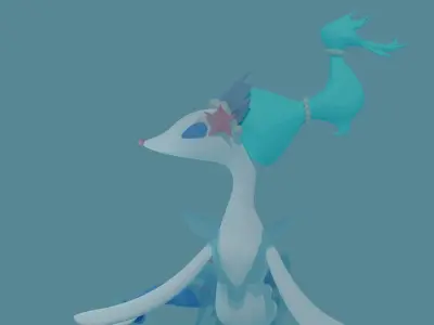 Pokemon Primarina Free 3D model