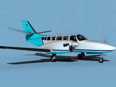 Cessna F406 Caravan II V07 3D model