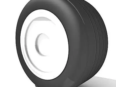Potenza Bridgestone tire 3D model