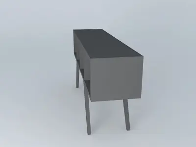 Retro console Free 3D model