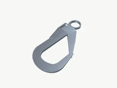 Harness hook 3D model