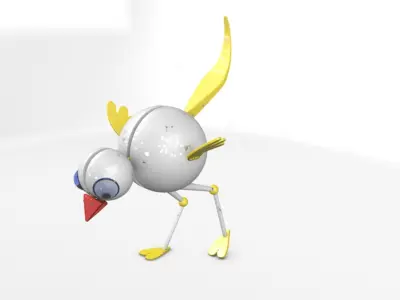  Sparrow Robot 3D model