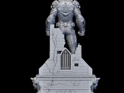 Batman Beyond 3D Model Ready to Print STL 3D print model