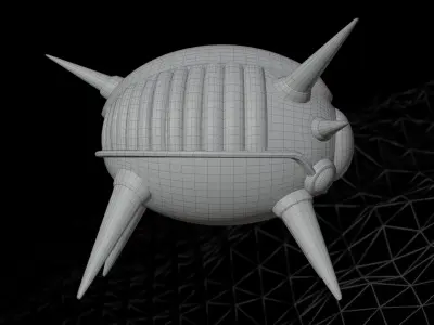 Namek Spaceship Free 3D model