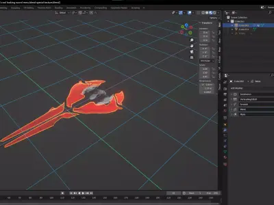 Halo energy sword 3D model