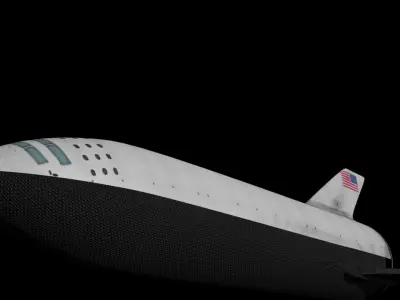 SpacesX BFR Free 3D model