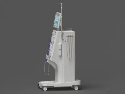 Dialysis Machine 3D model