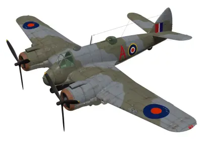 Bristol Beaufighter  MKVIC 3D model