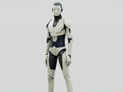 HUMANOID ORPHEUS  Rigged for Unreal Engine - Unity - MIXAMO 3D model