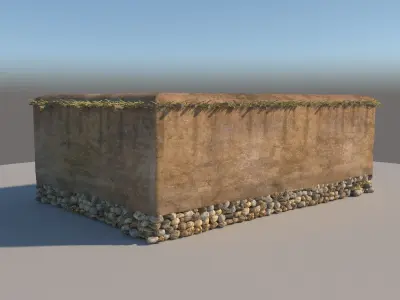 Neolithic structure 2 3D model
