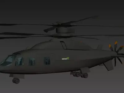 Sikorsky-Boeing SB-1 Defiant X 3D model