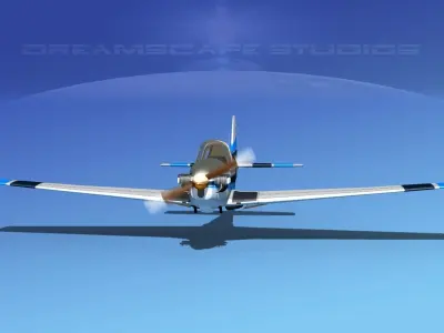 Johnston A-51A V03 3D model