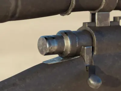 M24 Sniper Rifle 3D model