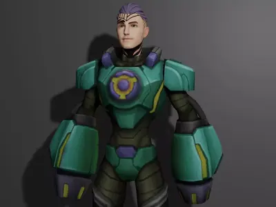 Cyborg  3D model