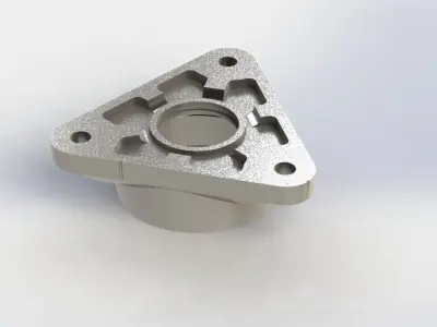 Base de Mancal de Rolamento SKF FNL 510 A Bearing Base 3D model