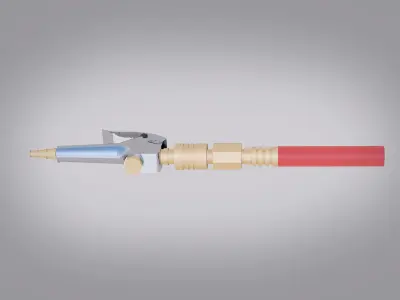 Air Nozzle Sprayer Low-poly 3D model