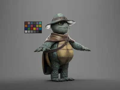 Sage Shellback 3D model