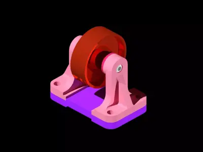 BELT ROLLER 3D model