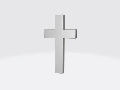 Versatile Cross Model in Multiple Formats - cross 2 3D model