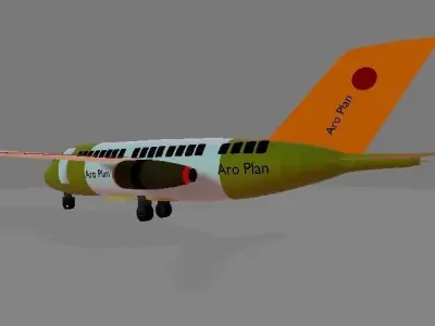 Aro Plan Low-poly 3D model