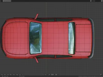 Low Poly Car - Free Sample Free low-poly 3D model