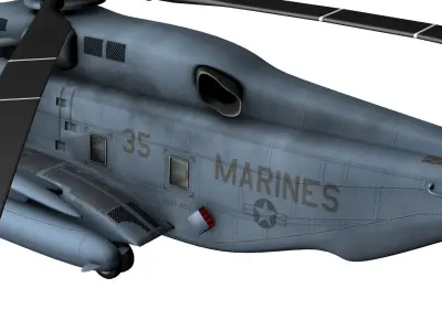 Blackout Helicopter 3D model
