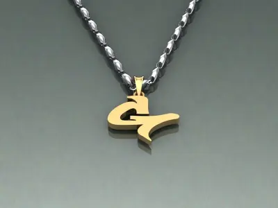 Pendant G-g1 3D print model