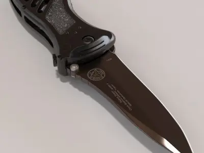 knife masters of defence mark 2 3D model