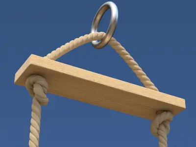 Rope Ladder 3D model buy