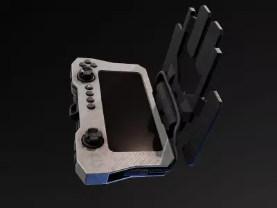 Tomahawk S20 GRIP Controller Low-poly 3D model