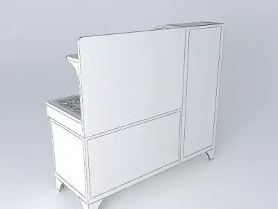 Vintage Oven Free 3D model