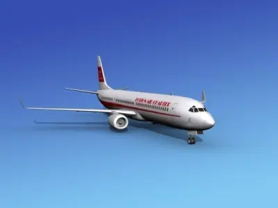 Boeing 737-900ER Boston Air 3D model