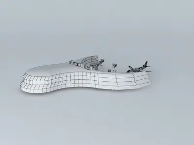 Royal Airways Sydney Hub Free 3D model