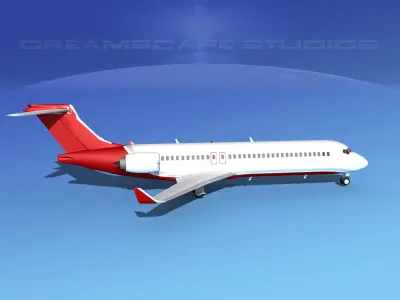Comac ARJ21-700 Corporate 1 3D model