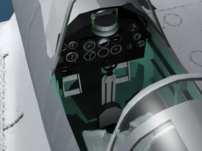 Supermarine Spitfire Mk5C V04 RAF 3D model