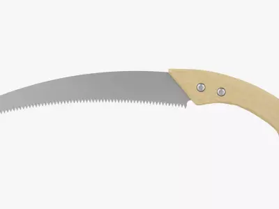 Pruning Saw 3D Model 3D model