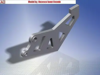 Arm Mid Free 3D model