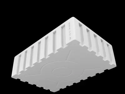 Loft water tank 3D model