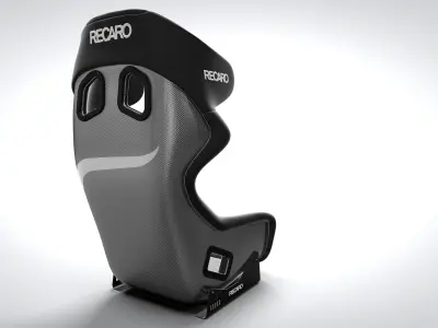RECARO PRO RACER 3D Model Low-poly 3D model